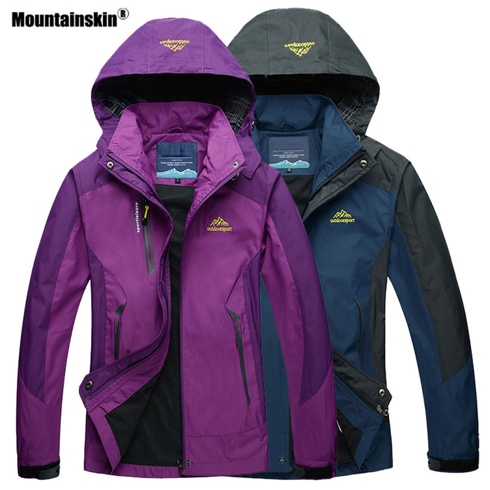 Women Spring Autumn Waterprooof Hiking Jacket