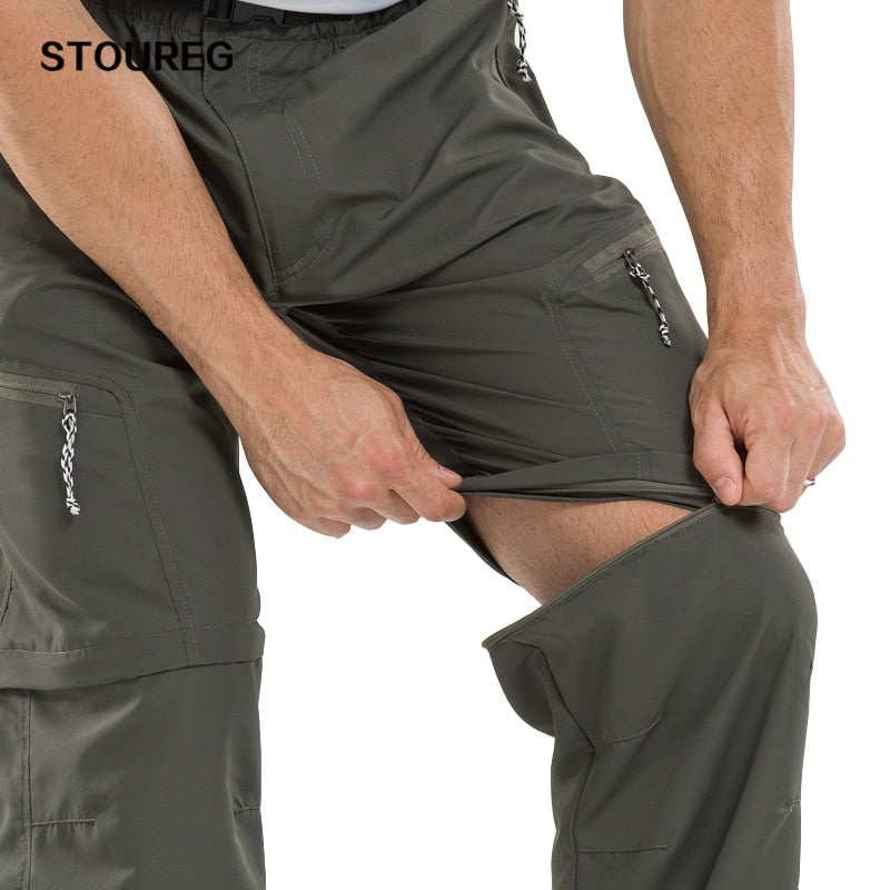 Men Stretch Waterproof Hiking Pants